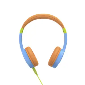 Hama Kids Guard Casque Avec fil Arceau Appels/Musique Bleu, Orange