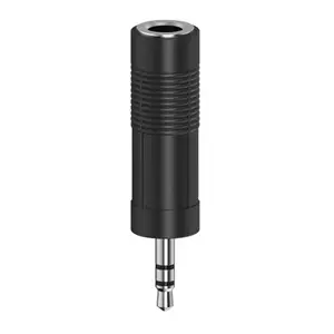 Adaptateur audio, jack mâle 3,5 mm - jack femelle 6,3 m, stéréo