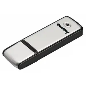 Hama Fancy lecteur USB flash 128 Go USB Type-A 2.0 Noir, Argent