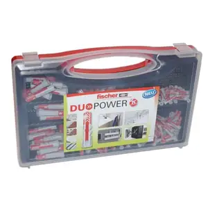 Mallette assortiment de 280 chevilles fixtainer "Duopower"