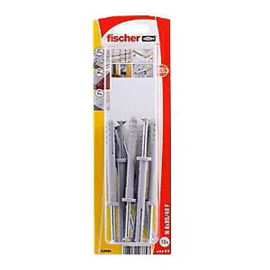 Lot de 10 chevilles nylon 8 x 80 mm