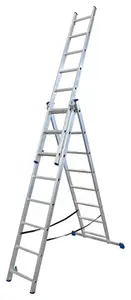 Echelle transformable 3 plans 3 x 8 m