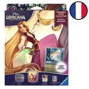 Coffret Démarrez votre Collection Raiponce Chapitre 13 - Invasion Épineuse - Disney Lorcana FR