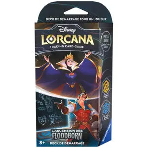 Deck de démarrage La Reine et Gaston L'Ascension des Floodborn Chapitre 2 - Disney Lorcana FR
