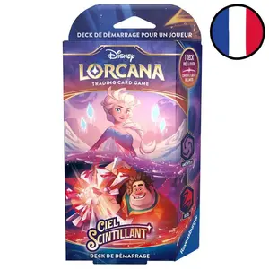 Deck de démarrage Elsa et Ralph Ciel Scintillant Chapitre 5 - Disney Lorcana FR