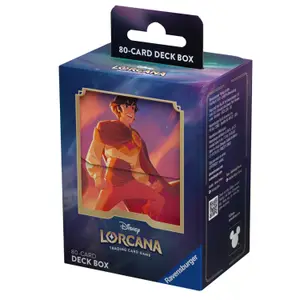 Deck Box 80+ Aladdin Ciel Scintillant - Disney Lorcana