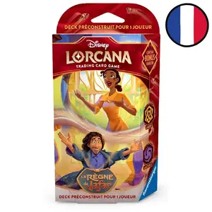 Deck de démarrage Tiana et Bruno Le Règne de Jafar Chapitre 8 - Disney Lorcana FR