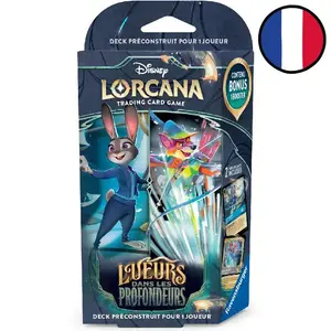 Deck de démarrage Juddy Hopps et Robin des Bois - Lueurs dans les Profondeurs - Chapitre 10 - Disney Lorcana FR