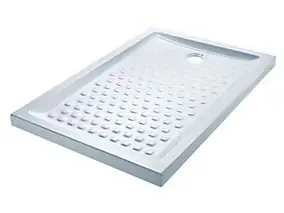 Receveur de douche à poser extra-plat 80 x 120 cm, céramique, blanc, Villeroy & Boch Collection