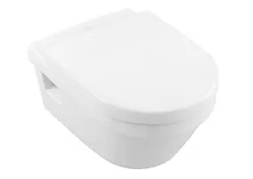 Pack WC cuvette suspendue sans bride avec abattant Targa Design Villeroy & Boch
