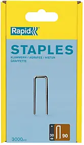 Agrafes Rapid n°90 30mm , 3000 pièces