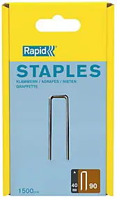 Agrafes Rapid n°90 40mm , 1500 pièces