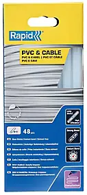 Bâtons de colle pour PVC & câblesØ12mm x 190mm, lot de 48