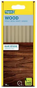 Bâtons de colle pour bois & dérivésØ12mm x 190mm, lot de 14