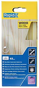 Bâtons de colle pour cois & dérivésØ12mm x 190mm, lot de 48