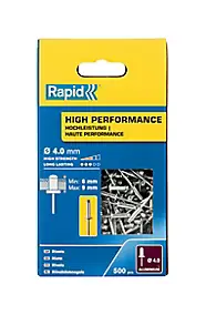Rivets Haute performance Rapid Ø4.0 x 12 mm