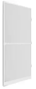Cadre moustiquaire de porte en aluminium blanc Easyline 100 x 210 cm