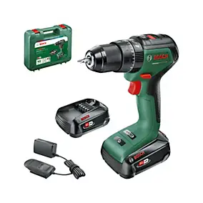 Perceuse à percussion sans fil Bosch UniversalImpact 18V-60 2x2Ah