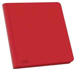 ZipFolio QuadRow 480 24-Pocket XenoSkin - Rouge - Ultimate Guard