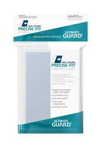 100 sous-pochettes Side-Loading Precise Fit format Standard Clear - Ultimate Guard