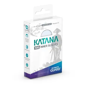 100 Pochettes Inner Katana format japonais (60 x 87,5 mm) - Ultimate Guard