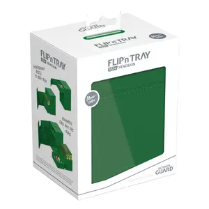 Flip'n'Tray Deck Case 133+ XenoSkin Vert - Ultimate Guard