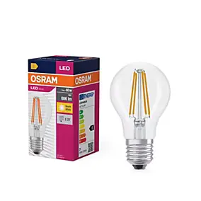 Ampoule LED E27 806lm blanc chaud 7W Osram