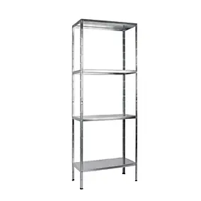 Étagère de garage en acier galvanisé H.180 x L.60 x P.50 cm Schulte Regalwelt Powermax
