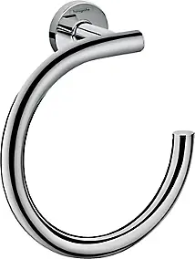 Anneau porte serviettes chromé Hansgrohe Logis Universal