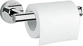 Dérouleur papier toilette Hansgrohe Logis Universal montage mural en laiton surface chromé