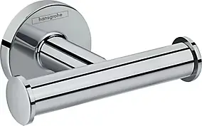 Double patère chromé Logis Universal Hansgrohe