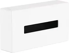 Distributeur de mouchoirs en papier blanc mat Hansgrohe
