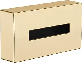 Distributeur de mouchoirs en papier bronze brossé Hansgrohe