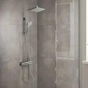 Colonne de douche thermostatique Hansgrohe Showerpipe Waterforms 230