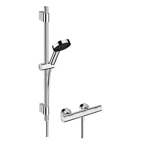 Ensemble de douche chromé Hansgrohe Pulsify Select S