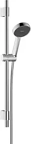 Kit de douche avec douchette à main et flexible chrome Hansgrohe Activera S