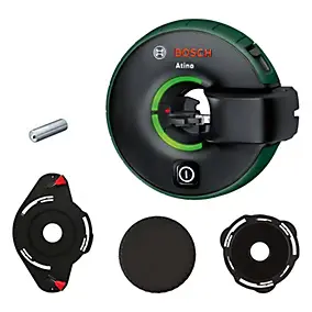 Niveau laser avec mètre ruban (2m) intégré Bosch Atino laser ligne 2,2 m, faisceau rouge, laser classe 2
