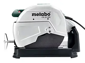 Tronçonneuse à métaux Ø355 mm 2300W, coupes angulaires -15° à 45°, Metabo CS 22-355