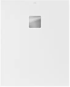 Receveur de douche 80 x 90 cm en acrylique, blanc mat, Villeroy & Boch Exklusive