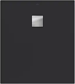 Receveur de douche 80 x 90 cm en acrylique, anthracite mat, Villeroy & Boch Exklusive
