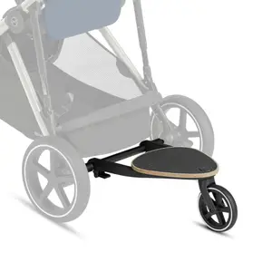 Planche à roulettes Kid Board pour poussettes Gazelle S noir