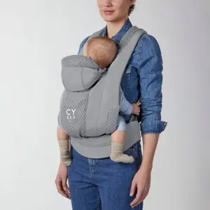 Porte-bébé en mesh 3D Coya Carrier Thunder Grey