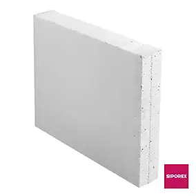 Carreau béton cellulaire Siporex 10/50 - l.62,5 x H.50 x ép.10 cm