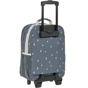 Valise à roulettes Happy Prints bleu nuit