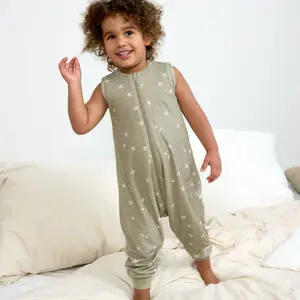 Gigoteuse 4 saisons combinaison pour dormir Feuille olive TOG 0,5 (2-4 ans)