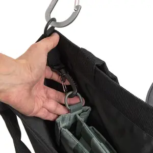 Sac cabas MIX Shopper velours noir