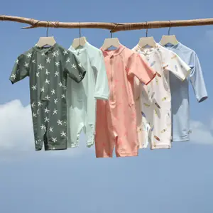 Combinaison anti-UV Étoile de mer pêche (7-12 mois)