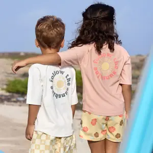 T-shirt anti-UV Sunshine écru (19-24 mois)