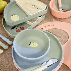Bol en silicone Happy Fruits Citron