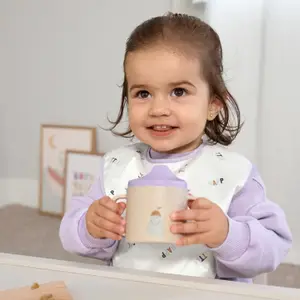 Tasse d´apprentissage en polypropylène et cellulose Happy Fruits cerise